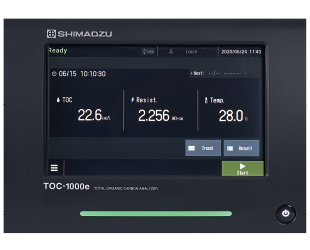 Compact, clean and high-performance TOC analysis