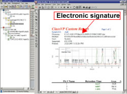 Registers PDF files with electronic signatures